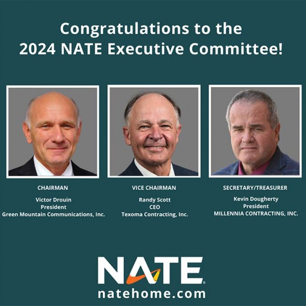 Drouin, Scott and Dougherty will again serve as NATE’s executives to