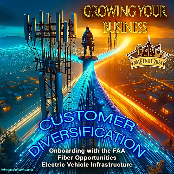 Diversity in the workforce is admirable, but a diverse wireless contractor's customer base is essential to survive the recent business turndown and access the country's $42.5 billion in broadband funding, the majority of it going to fiber installations. NATE's new customer diversification workshops at NATE UNITE 2024 will highlight new opportunities "for contractor companies and vendors in order to survive and thrive in today's uncertain and sometimes volatile telecom landscape," said NATE President and CEO Todd Schlekeway.