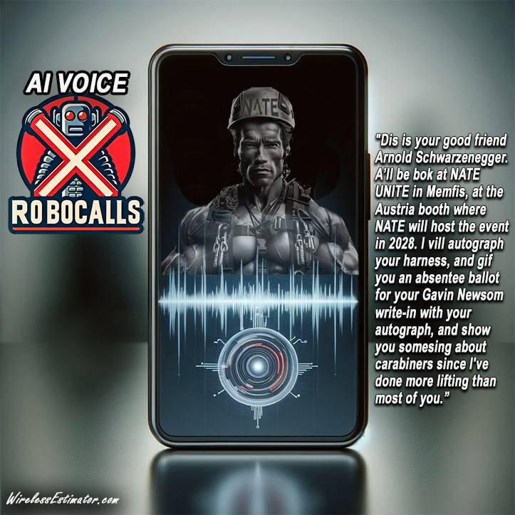 DON'T EVEN THINK ABOUT IT, ARNOLD! The FCC has swung its regulatory hammer, smashing AI-generated voice robocalls, hopefully, into oblivion. With a unanimous vote, they sent a clear message to the scammer-sphere: $23,000 fines for each robotic call and a potential $1,500 windfall for those who received the call.