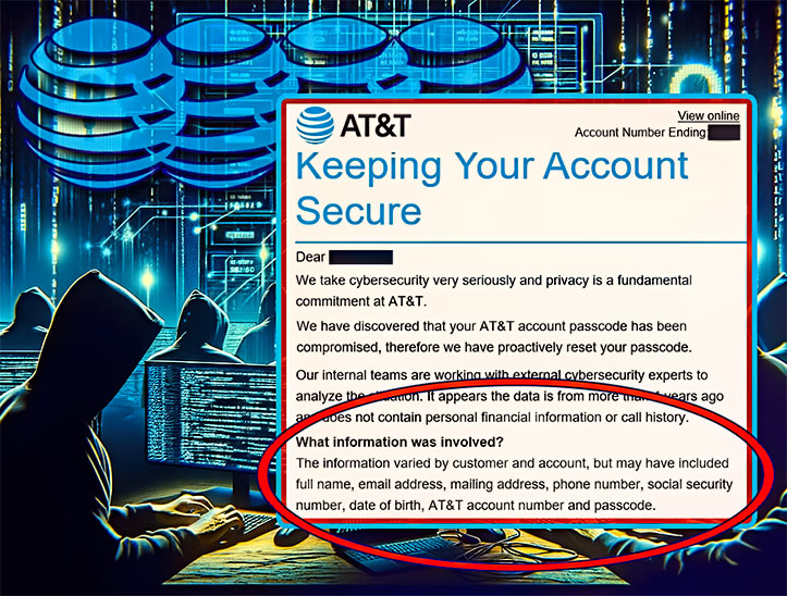 Sensitive information from over 73 million AT&T customers might be available on the dark web.