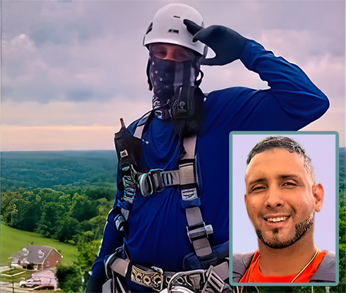 Crew leader Israel Matos-Colon got into a heated argument with coworker David Phillips Jr., when Phillips pulled out a Glock handgun at the base of self-supporting tower and shot him multiple times. He died after onsite lifesaving measures failed.