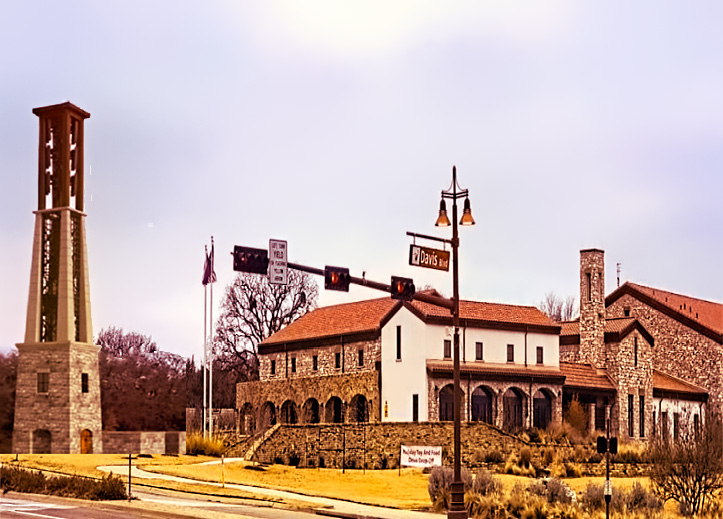 UNACCEPTABLY PLEASING? The Westlake Fire-EMS Station features an Italian-inspired design for its four bays in the richest town in Texas.. Its exterior is characterized by a combination of rock and plaster finishes, earning recognition for its approach to fire station architecture. In the above rendering, Vertical Bridge provided three bays of antennas in an adjacent proposed tower utilizing a unique stealth design, which blended architecturally and visually with the existing fire station building on the property and harmonized with the aesthetics of the nearby community. The limestone finish on the exterior of the proposed tower matched the fire station in type, coursing, and size, but Westlake’s Planning Commission didn’t agree and turned the siting application down.