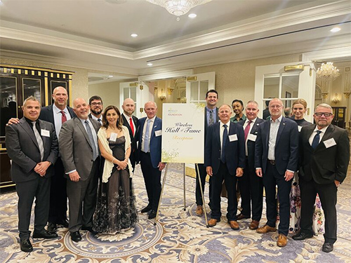 A large contingent of NATE members attended the event. Previous honorees from the wireless infrastructure industry include Bill Carlson, Pat Cipov and Jim Tracy.