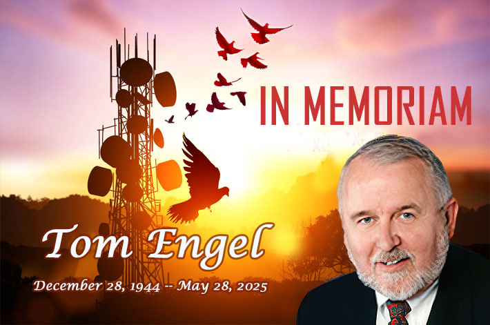 Tom Engel one of the most successful tower brokers in America passes.