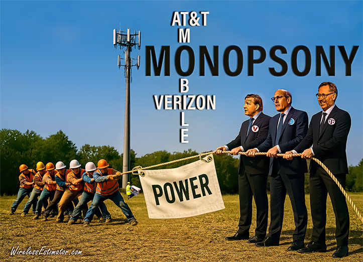 This BRATTLE GROUP REPORT Brattle Group report should be mandatory reading in the C-suites of Verizon, T-Mobile, and AT&T,” said NATE President & CEO Todd Schlekeway. He said it clearly validates what NATE’s member companies have long experienced on the ground: a market distorted by monopsony power, where the economic structure is broken and unsustainable. NATE, in a statement, said it will share these findings with key federal government agencies and congressional stakeholders in the coming weeks to continue educating policymakers and driving urgently needed reforms.