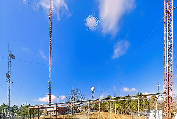 Authorities have not identified the owner of the structure where a tower technician fell from approximately 200 feet, nor the tech's employer.