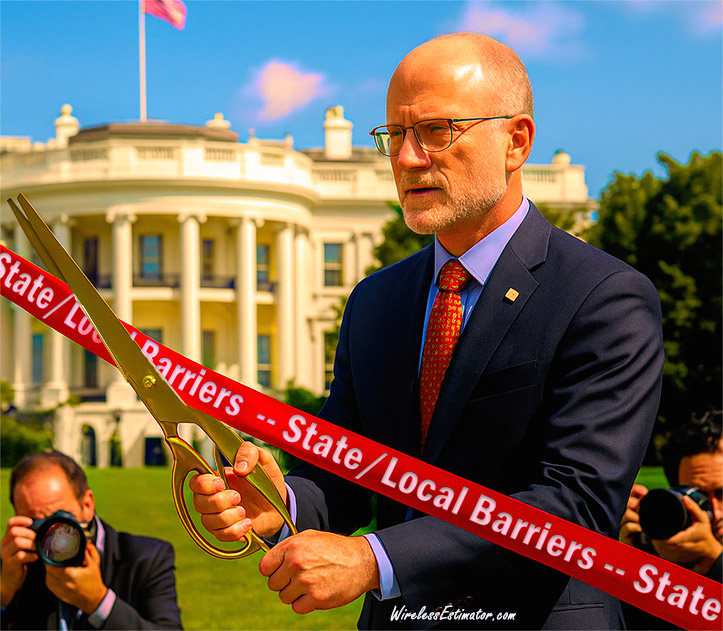 an inquiry into state and local statutes, ordinances, and practices that may “effectively prohibit” deployment, signaling potential federal preemption where local processes conflict with federal law. 