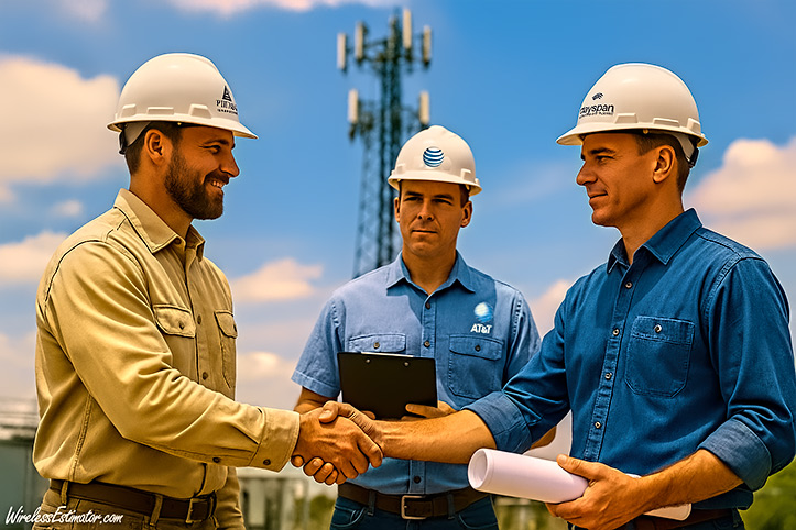 AT&T’s new contracting framework eliminates the long-criticized turf model by hiring a single general contractor and allowing only one approved subcontractor tier, cutting out layers of 1099 crews that many say have destabilized the industry. The shift is expected to accelerate demand for National Wireless Safety Alliance–certified technicians, with AT&T now requiring that at least 50% of workers on its sites hold NWSA credentials.