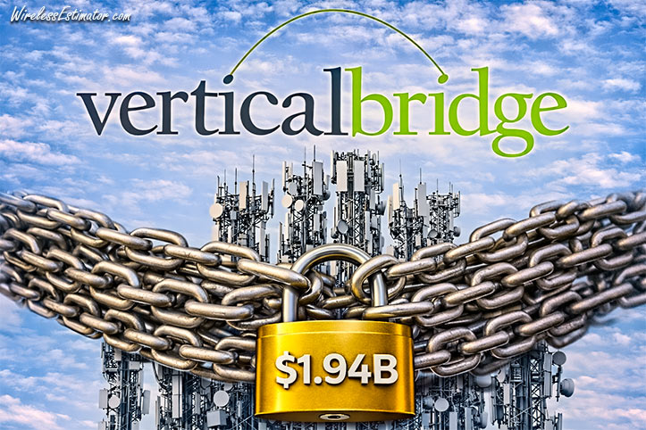 Vertical Bridge secured $1.94 billion in asset-backed financing through the largest single-series tower securitization in industry history, backed by 10,425 tower sites across all 50 states, Puerto Rico, and Washington D.C.